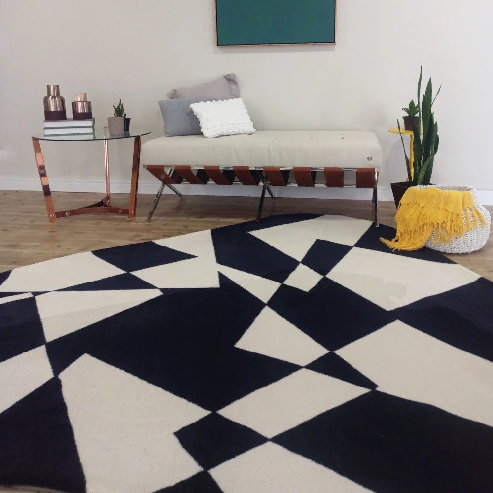 Tapete Preto e Branco: O Toque de Estilo que Seu Espaço Precisa
